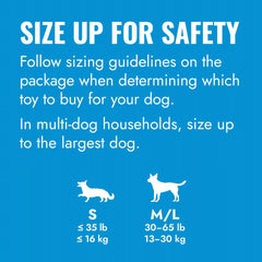 KONG Puppy Tires Blue