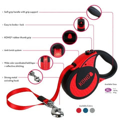 KONG Retractable Leash Ultimate Grey