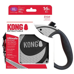 KONG Retractable Leash Ultimate Grey