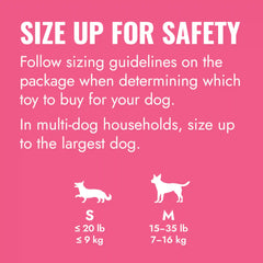 KONG Puppy Goodie Bone Pink