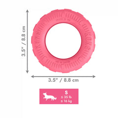KONG Puppy Tires Pink