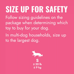 KONG Puppy Flyer, Pink